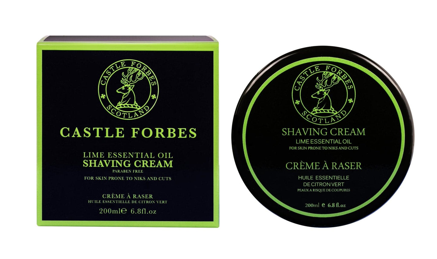 Castle Forbes Lime Essential Oil Shaving Cream (6.8oz)