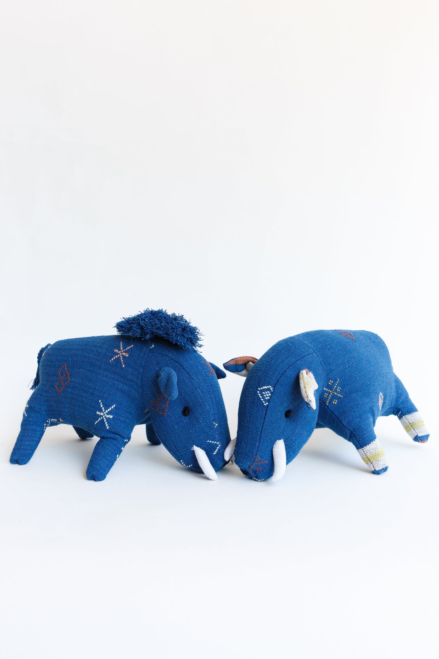 Distant Echo Stuffed Indigo Boar