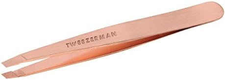 Tweezerman Rose Gold Slanted Tweezer Model No. 1256-RGR