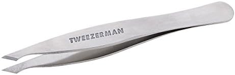 Tweezerman 28884 Stainless Steel Tweezer, Baked Enamel Finish