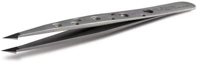 Rubis Two Tip Point Slant Tweezers