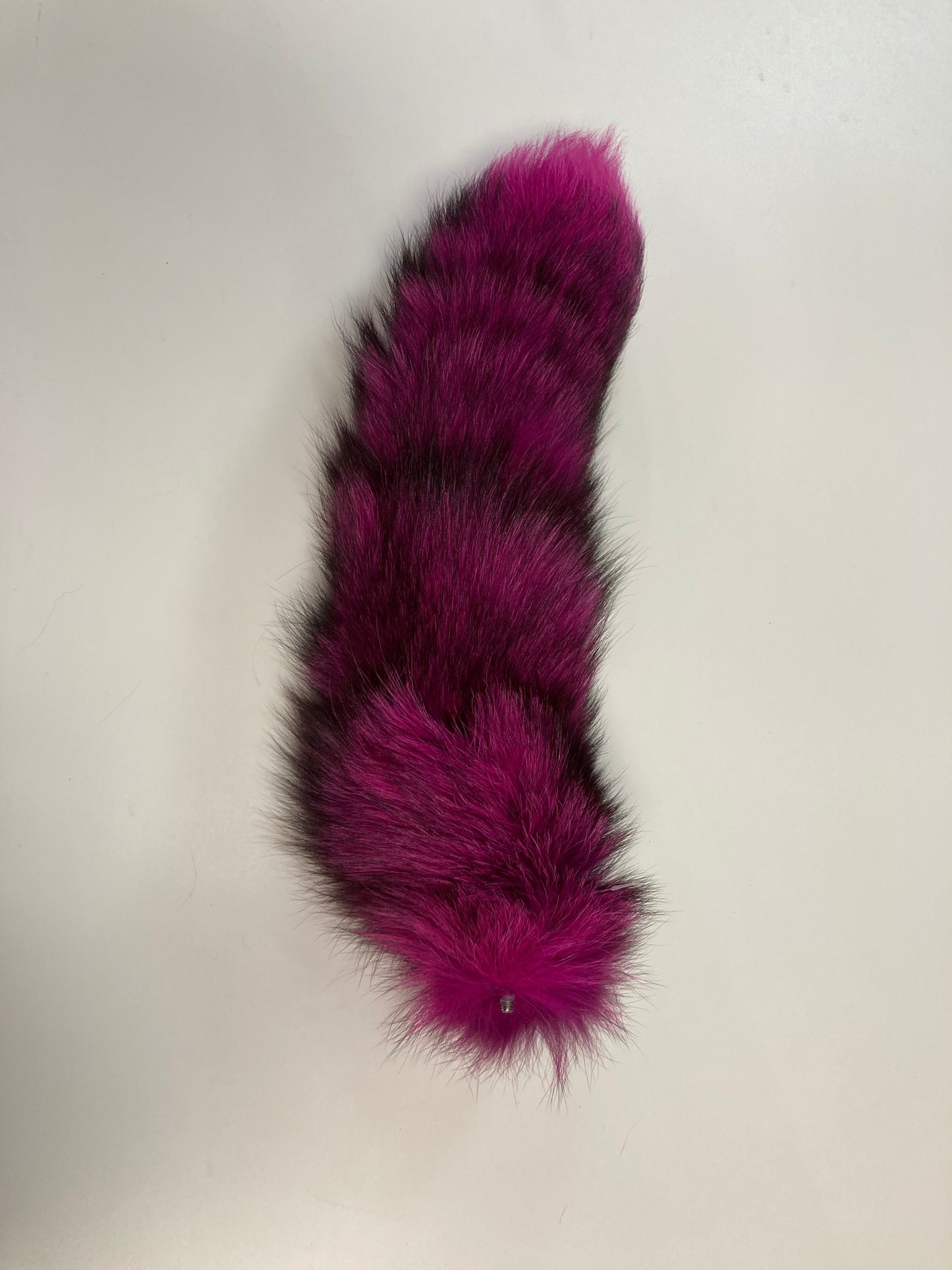 14"-17" Dyed Fox Tail Plug Attachment