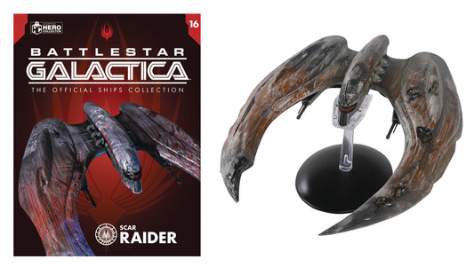 BATTLESTAR GALACTICA SHIPS MAG #16 CYLON RAIDER (SCAR) (C: 1