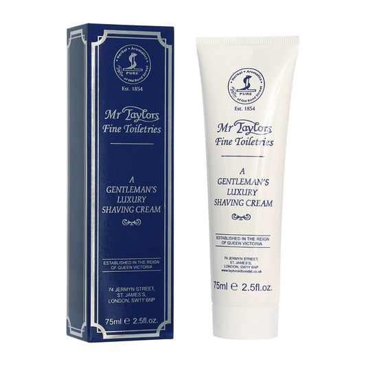 Taylor of Old Bond Street Mr Taylors Shaving Cream Tube, 75ml